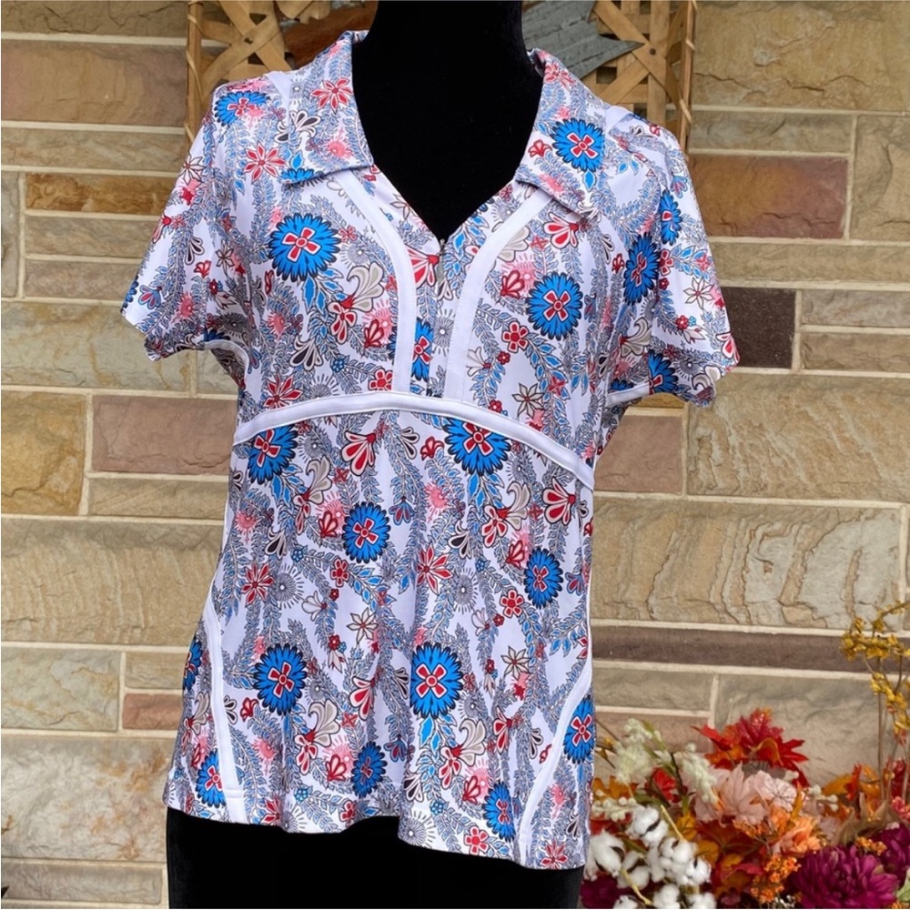 adidas ClimaCool Floral‎ Golf Top